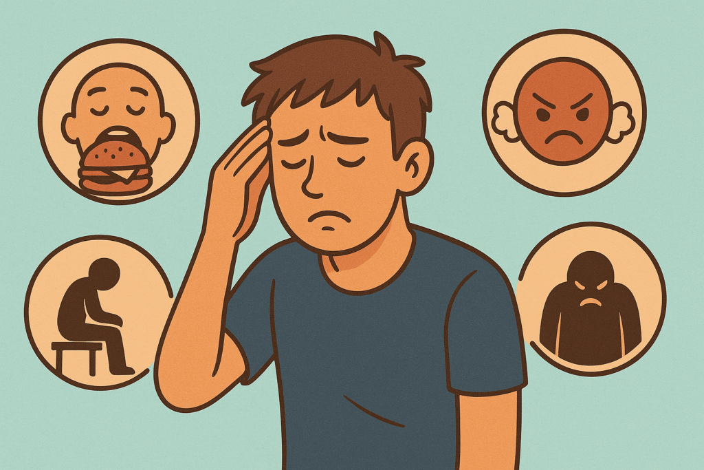 علائم رفتاری و احساسی استرس