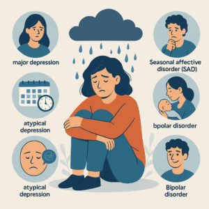 افسردگی چیست؟ انواع افسردگی و علائم هر کدام