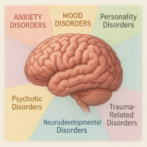 انواع اختلالات روانی